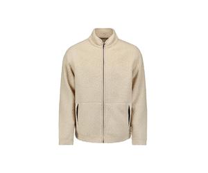 No Excess - Sweatjacke aus Teddy-Stoff beige - Gr. - M