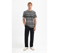 No Excess T-shirt Crewneck Allover Jacquard Grey Melange Größe: XXXL | Bedruckte T-Shirts Outlet | Herren | Grau
