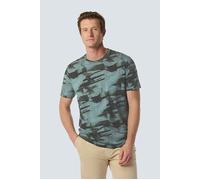 No Excess T-shirt Crewneck Allover Printed Garment Dyed Sky Größe: XXL | Bedruckte T-Shirts Outlet | Herren