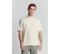 No Excess T-shirt Crewneck Heavy Solid Back Print Offwhite Größe: XL | Basic T-Shirts Outlet | Herren | Weiß