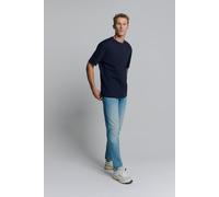 No Excess T-shirt Crewneck Heavy Solid Basic Deep Blue Größe: XXL | Basic T-Shirts Outlet | Herren | Blau