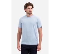 No Excess Regular Fit T-Shirt Rundhals blau, Melange