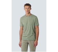 No Excess T-shirt Crewneck Melange Stripes Green Größe: XXXL | Bedruckte T-Shirts Outlet | Herren | Grün
