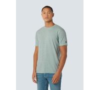 No Excess T-shirt Crewneck Melange With Stripes Mint Größe: XXL | Bedruckte T-Shirts Outlet | Herren | Cyan