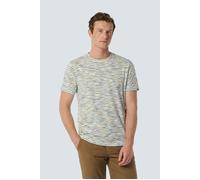 No Excess T-shirt Crewneck Multi Coloured Melange Stripes White Größe: XL | Bedruckte T-Shirts Outlet | Herren | Weiß