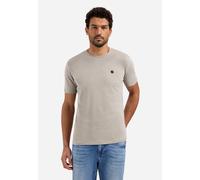 No Excess Regular Fit T-Shirt Rundhals Clay, Einfarbig