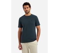 No Excess Regular Fit T-Shirt Rundhals Dark Steel, Einfarbig