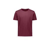 No Excess T-shirt Crewneck Slub Dark Wine Größe: XL | Basic T-Shirts Outlet | Herren | Rot