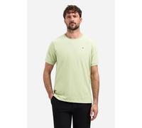 No Excess Regular Fit T-Shirt Rundhals grün, Einfarbig