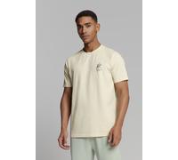 No Excess - T-Shirt Crewneck Slub Placed Prints offwhite - Gr. - L