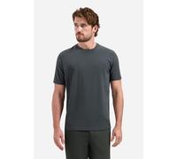 No Excess Regular Fit T-Shirt Rundhals Dark Steel, Einfarbig