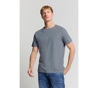 No Excess T-shirt Crewneck Solid Basic Washed Blue Größe: XXL | Basic T-Shirts Outlet | Herren | Blau