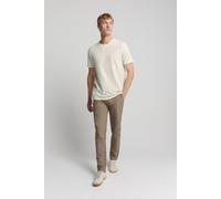 No Excess - T-Shirt Crewneck Solid Relief Knit offwhite - Gr. - XXL