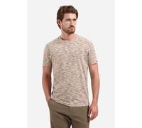 No Excess Regular Fit T-Shirt Rundhals stone, Gestreift