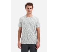 No Excess Regular Fit T-Shirt Rundhals weiss, Gestreift