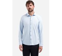 No Excess Travel Regular Fit Jerseyhemd Ice, Einfarbig