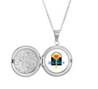 no/no Halskette mit Medaillon für brasilianischen Karneval en Joy, Schmuck, Geburtstagsgeschenk