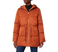 Noa Noa Womens Winter Comfort Light Outerwear,Long Sleeve Down Alternative Coat, Ginger Bread, 36