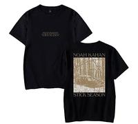 Noah Kahan T-Shirt Cosplay Männer Frauen T-Shirts Streetwear Kleidung Harajuku Unisex Kurzarm Tops color18,S