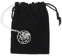 Noble Collection Game of Thrones Halskette und Targaryen-Anhänger (Sterling Silver)