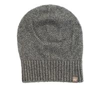 Noble Wilde, Possum Damen/Herren Baggie Beanie Mütze, 40% Possum, 53% Wolle, 7% Seide (Pumice)