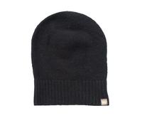 Noble Wilde, Possum Damen/Herren Baggie Beanie Mütze, 40% Possum, 53% Wolle, 7% Seide (Schwarz)