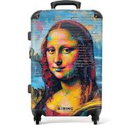 NoBoringSuitcases.com Handgepäck Koffer, Reisekoffer, Reisetasche mit Rollen, Koffer Groß, Hartschalenkoffer, Trolley Handgepäck, Koffer Mittelgroß, Suitcase, TSA Schloss, Koffer Klein, Graffiti-Druck