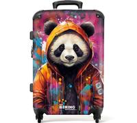NoBoringSuitcases© Handgepäck Koffer, Reisekoffer, Reisetasche mit Rollen, | Koffer Groß, Hartschalenkoffer, Trolley Handgepäck, Koffer Mittelgroß, Suitcase, TSA Schloss, Koffer Klein, Graffiti-Druck