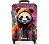 NoBoringSuitcases© Handgepäck Koffer, Reisekoffer, Reisetasche mit Rollen, | Koffer Groß, Hartschalenkoffer, Trolley Handgepäck, Koffer Mittelgroß, Suitcase, TSA Schloss, Koffer Klein, Graffiti-Druck