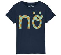 NÖ by LOVE IT GREEN NÖ Kids T-Shirt checkered "navy check" (blau) 110/116