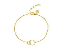 NOELANI Armband 925 Sterling Silber Damen Armschmuck, 16+3 cm, Gold, Kommt in Schmuck Geschenk Box, 2031618
