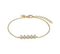 NOELANI Armband 925 Sterling Silber Damen Armschmuck, mit Zirkonia synth., 16+3 cm, Weiß, Kommt in Schmuck Geschenk Box, 2036997