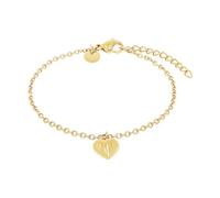 NOELANI Armband Edelstahl Damen Armschmuck, 16+3 cm, Gold, Herz, Kommt in Schmuck Geschenk Box, 2039662