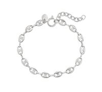 NOELANI Armband Edelstahl Damen Armschmuck, 16+3 cm, Silber, Kommt in Schmuck Geschenk Box, 2034633