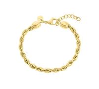 Armband NOELANI "2036087" Armbänder Gr. Edelstahl, gelb (gelbgoldfarben) Damen Trachtenmode Edelstahl (65217137-0)