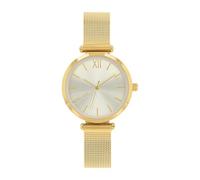 NOELANI Armbanduhr Damen Quarzuhr analog, mit Edelstahl Armband, Gold, 5 bar wasserfest, Kommt in Uhren Geschenk Box, 2034710