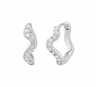 NOELANI Creolen Damen, Silber, onesize 2037887