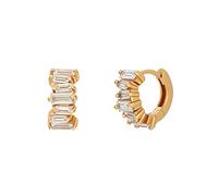 NOELANI Damen Ohrringe gold / weiß, Größe One Size, 5695878 Gold / Weiß One Size