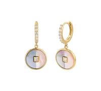 NOELANI Creolen Damen gold, ONE SIZE