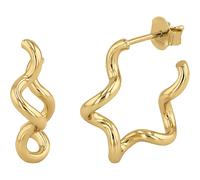 NOELANI Creolen 925er Silber gold Damen