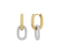 NOELANI Creolen Damen gold, ONE SIZE