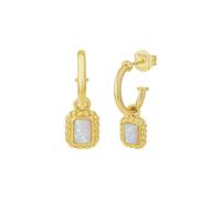 NOELANI Creolen Damen gold, ONE SIZE