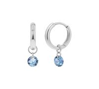 NOELANI Creolen Damen silber, ONE SIZE