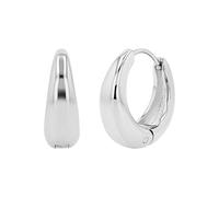NOELANI Creolen Edelstahl Damen Ohrschmuck, 1,5 cm, Silber, Kommt in Schmuck Geschenk Box, 2039659