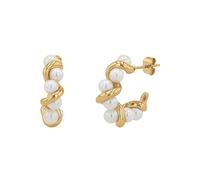 NOELANI - Creolen Edelstahl Ohrringe Damen