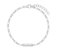 NOELANI - Damen Armband 925 Silber - mit Zirkonia Stein - Stab Anhänger - NOE-B0014