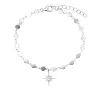 NOELANI - Damen Armband 925 Silber - mit Zirkonia Stein - Stern Anhänger - NOE-B0029