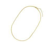 NOELANI Halskette 925 Sterling Silber Damen Halsschmuck, 40+5 cm, Gold, Kommt in Schmuck Geschenk Box, 2036055