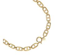 NOELANI Halskette Edelstahl Damen Halsschmuck, 42 cm, Gold, Kommt in Schmuck Geschenk Box, 2031613