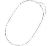 NOELANI Collier Damen, Silber, 4 mm, 0,2 mm, Silber 925, rhodiniert 2036255
